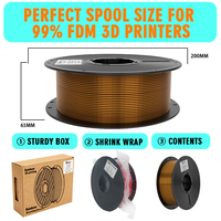 Filament d'impression 3D LZK PETG 1,75 mm 240C, vente chaude, matériau pour imprimante 3D FDM, rouleau de 1 kg, CN GUA
