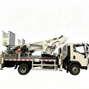 Plataforma Aérea Telescópica Montada en Camión ISUZU de 30m con Transmisión Automática 4x2, Nueva, Diésel - Product Image 1