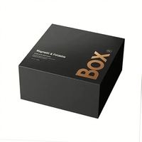 Caja de Regalo Magnética Plegable de Lujo Personalizada, Caja Rígida de Cartón Reciclable con Forro de Esponja para Ropa y Zapatos