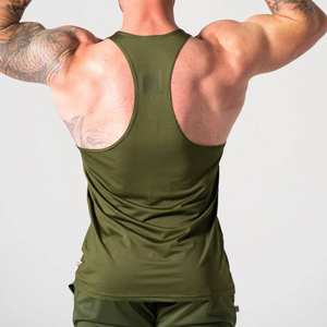 Gilet de sport pour homme en tricot sans couture, coupe seconde peau et design anti-déraillement pour le yoga, les étirements et l'entraînement esprit-corps - Product Image 6