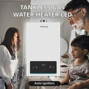 <span class=keywords><strong>Chauffe</strong></span>-<span class=keywords><strong>eau</strong></span> mural sans réservoir à <span class=keywords><strong>gaz</strong></span> et électrique, personnalisé, en cuivre, avec thermostat intelligent et affichage LED, Classe énergétique A - Vente chaude - Product Image 3