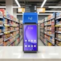 Terminal de point de vente mobile F1-99 avec lecteur de codes-barres, batterie longue durée, pour magasin de détail, système POS 3+32 Go, fourniture directe d'usine