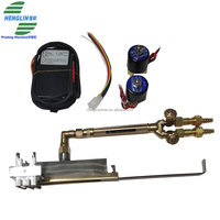 Pistolet de traitement de flamme 250mm avec bougie d'allumage système d'allumage automatique pour pp/pe/hdpe UV Spray écran de tampographie