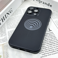 Casing ponsel TPU lembut warna permen pelindung lensa kamera untuk iPhone 17 Pro Max serat mikro fleksibel pengisian nirkabel casing ponsel