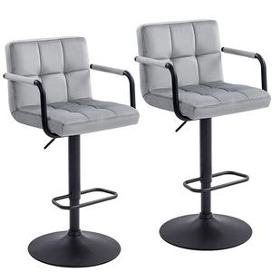 <span class=keywords><strong>Tabourets</strong></span> <span class=keywords><strong>de</strong></span> bar pivotants au design moderne <span class=keywords><strong>Tabourets</strong></span> <span class=keywords><strong>de</strong></span> comptoir réglables Chaises hydrauliques pour <span class=keywords><strong>cuisine</strong></span> et salle à manger Ensemble en cuir PU pour l'extérieur - Product Image 2
