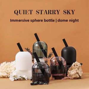 Creative Thickened Glass High-End Aroma <strong>Diffuser</strong> Heat Transfer Printing Transparent Home Fragrance Decoration Diffusing Bottle - Product Image 2