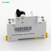 Disyuntor DPN MCB de alta calidad 1P + N Acti9 IC65N Instalación rápida Tipo de riel Din Caja de distribución de energía de iluminación en miniatura