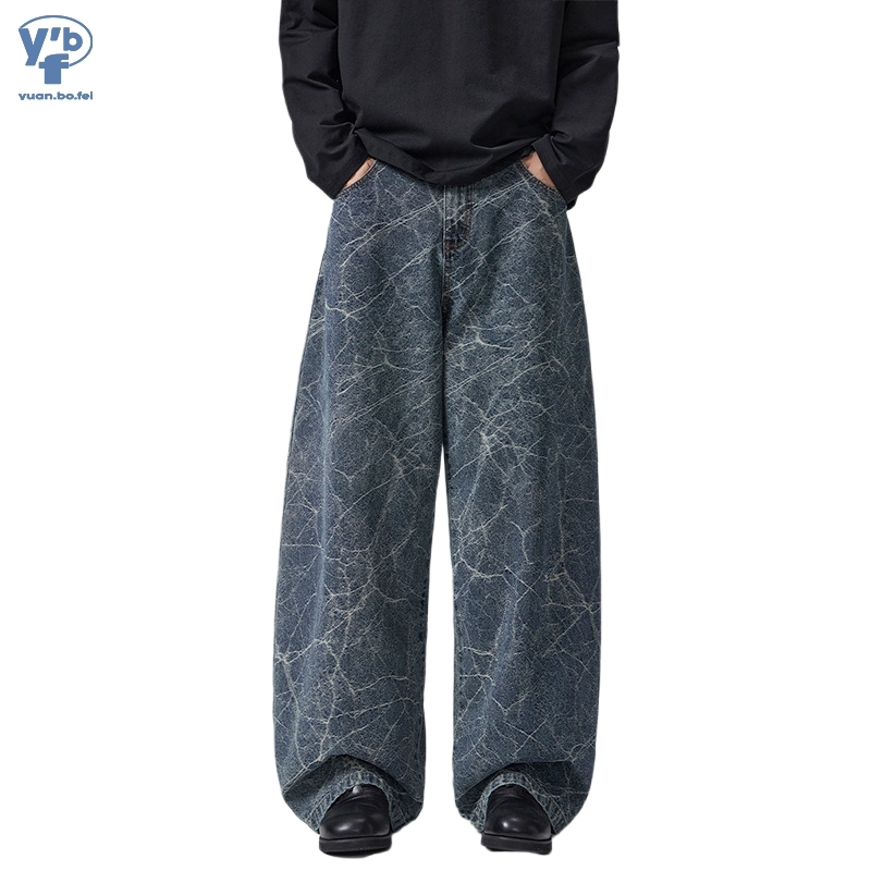 YUANBOFEI Custom Denim Capri Pants for