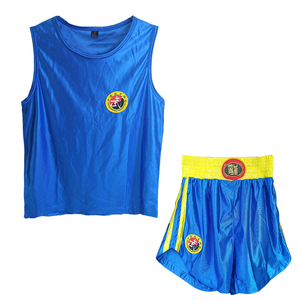 Uniforme de <span class=keywords><strong>Sanda</strong></span> con Impresión/Bordado Personalizado, Uniforme de <span class=keywords><strong>Artes</strong></span> <span class=keywords><strong>Marciales</strong></span> para Entrenamiento de Kung Fu - Product Image 5