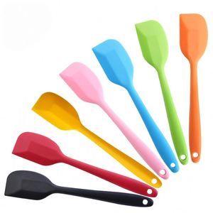 Disposable Silicone Spatula Heat Resistant Non Stick with Steel Core Baking Insert for Cooking Kitchen Tool Scraper - Product Image 1