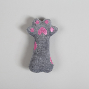 Juego de juguetes de peluche interactivos ecológicos para mascotas, juguetes de peluche masticables con infusión de hierba gatera de menta para gatos y perros - Product Image 2