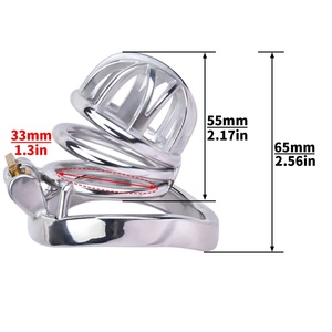 Candado de Castidad Masculino con Anillos Móviles y Llaves, Dispositivo de Castidad Masculino, Jaula para Pene, Juguete Sexual para Hombres - Product Image 2