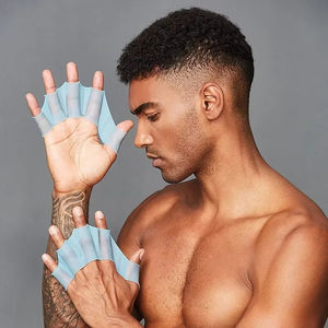 Aletas de Natación de Silicona para Adultos/Niños, Equipo de Natación Especial para Entrenamiento de Estilo de Nado - Product Image 5