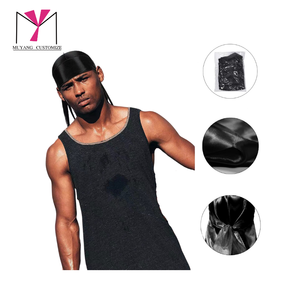 Bonnet en satin Butterfly MARI réglable pour femme, idéal pour les soins capillaires, noir, toutes saisons - Product Image 3
