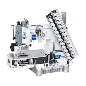 Chuyên Nghiệp Britex BR-VC008-12064P-<span class=keywords><strong>D</strong></span> Trực Tiếp Ổ Đĩa 12 Kim Xi Lanh Giường Đôi Chainstitch Đa Kim Máy May - Product Image 1