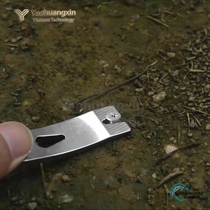 Herramienta Multiusos de Acero Inoxidable, Palanca, Raspador, Llave, Extractor de Clavos, Llavero, Herramienta de Bolsillo EDC para Supervivencia al Aire Libre, 1 Pieza, para Todas las Estaciones, Camping - Product Image 6