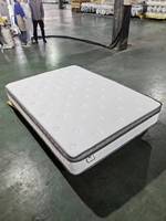 Matelas hybride à ressorts ensachés en mousse à mémoire de forme Garantie 10 ans Matelas queen simple double bon marché