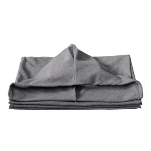 Saco de dormir con forma de tiburón para niños, ropa de dormir portátil con relleno de fibra transpirable gris, talla infantil - Product Image 5
