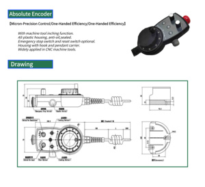 ชุดเปลี่ยนปุ่มกด 6 แกน รุ่น EU***R พร้อมเซ็นเซอร์ MPG 100PPR และแฮนด์วีลเอนโค้ดเดอร์ - Product Image 1