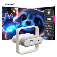 Projecteur LED intelligent Topleo NSL03 H727, Android 14, prise en charge native 1080P, OEM ODM, projecteur de cinéma maison portable