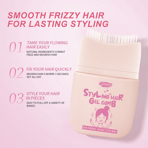 <span class=keywords><strong>Gel</strong></span> Coiffant Naturel avec Peigne – Longue Durée, Volume et Douceur, Anti-Frisottis, Léger, Non Gras pour Hommes, Femmes et Enfants - Product Image 4