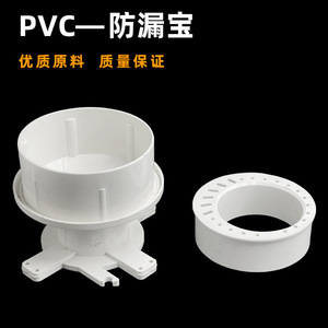 PVC Waterstop Sleeve 110mm Outer Diameter Compression Drain Connection Easy Installation Drain Pipe Fitting - Product Image 3