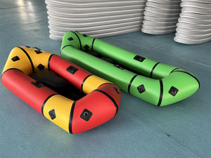 Plein air loisirs pvc <span class=keywords><strong>ou</strong></span> TPU packraft ultraléger durable rivière packraft bikeafting rivière radeau - Product Image 2