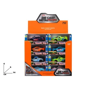 Coche de Juguete de Metal Fundido a Presión, Superdeportivo, Escala 1:43, Serie de Carreras, con Caja de Exhibición - Product Image 1