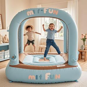 Casa de rebote inflable pequeña y bonita de fábrica del sudeste asiático de 8 pies para niños pequeños con soplador - Product Image 6