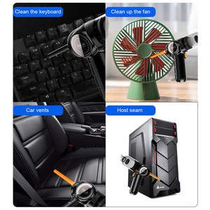 Aspiradora de Mano Eléctrica inalámbrica de succión fuerte con carga USB portátil pequeña 2 en 1 para coche con <span class=keywords><strong>bomba</strong></span> de aire soplador de polvo - Product Image 6