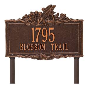 Customopen nhà sân dấu hiệu retro phong cách khách sạn cửa căn hộ kim loại đồng thau nhôm khắc Nhà Số - Product Image 2