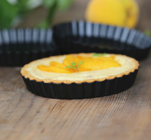 Moules de pâtisserie anti-adhésifs, pour <span class=keywords><strong>tarte</strong></span> aux fruits et <span class=keywords><strong>tarte</strong></span> aux œufs, en acier au carbone, poêle, pain, Pizza, gâteaux - Product Image 5