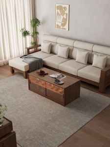<span class=keywords><strong>Table</strong></span> <span class=keywords><strong>basse</strong></span> carrée en bois massif de qualité supérieure <span class=keywords><strong>avec</strong></span> tiroirs de rangement, <span class=keywords><strong>table</strong></span> centrale minimaliste moderne pour petit appartement CJ064 - Product Image 5