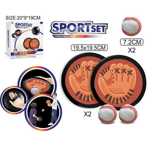 Sport all'aperto Set di lancio per bambini di ricezione e Dribbling pratica giocatore a mano ha lanciato la palla da Baseball con la luce - Product Image 3