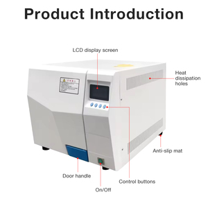 Autoclave <span class=keywords><strong>de</strong></span> Vapor <span class=keywords><strong>de</strong></span> Escritorio <span class=keywords><strong>de</strong></span> 24L con Recirculación <span class=keywords><strong>de</strong></span> Agua, Autoclave <span class=keywords><strong>de</strong></span> <span class=keywords><strong>Laboratorio</strong></span> con Esterilización y Secado - Product Image 5