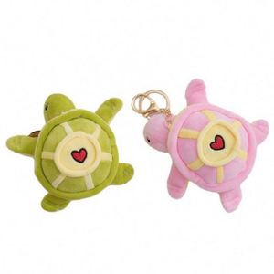 12cm cuore tartaruga marina peluche portachiavi giocattoli <span class=keywords><strong>Mini</strong></span> farciti oceano acquario Eco Souvenir simpatici Peluches Plushie tartaruga portachiavi - Product Image 2