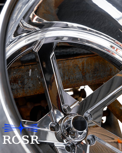 Jantes RCSR personnalisées forgées à profil profond avec grand rebord, 20, 22, 24, 26 pouces, en alliage chromé poli pour Chevrolet <span class=keywords><strong>Oldsmobile</strong></span> - Product Image 6
