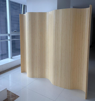 Paravent pliant en bois du fabricant, séparateur d'espace autoportant pour chambre, bureau à domicile, pour la division des espaces