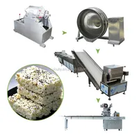 良質の卵クリスプケーキ切断機シリアルバー生産ラインキャラメルトリート製造機