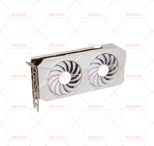 Tarjeta Gráfica para Juegos de Computadora Usada, Blanca, RX7650GRE 8G, Doble Ventilador - Product Image 4
