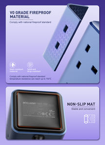 Tira de alimentación USB LDNIO SK2 Cable de extensión de Torre del Reino Unido 4 vías 10A 3 puertos USB Cable de extensión 2500W Enchufe de extensión Protección contra sobretensiones - Product Image 6