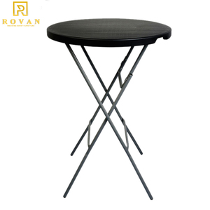 80cm đường kính HDPE màu trắng tròn gấp cao TOP Bar bảng Cocktail bảng - Product Image 3