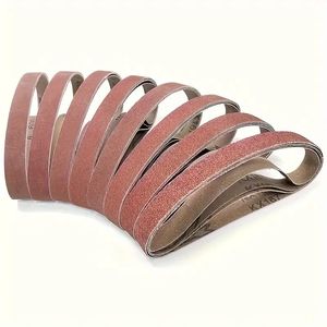 <span class=keywords><strong>Banda</strong></span> <span class=keywords><strong>de</strong></span> lijado <span class=keywords><strong>de</strong></span> <span class=keywords><strong>esmeril</strong></span> para pelado abrasivo en grano <span class=keywords><strong>de</strong></span> alúmina 40 # ~ 600 #100x610mm Tamaño personalizable - Product Image 4