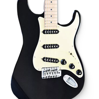 Diskon besar plastik hitam penggantian tradisional Volume dan nada ST kenop gitar untuk gitar listrik Luthier