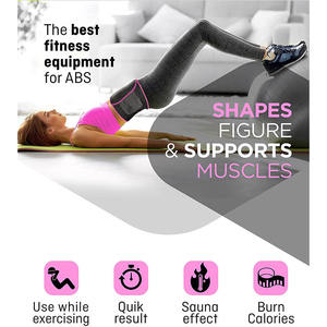 Biểu Tượng Tùy Chỉnh Giảm Béo Bụng Chất Béo Tắm Hơi Tông Đơ Tummy Belt Neoprene Tập Thể Dục Tập Luyện Trọng Lượng Giảm Cân Mồ Hôi Ban Nhạc Eo Huấn Luyện Viên Cho Phụ Nữ - Product Image 4