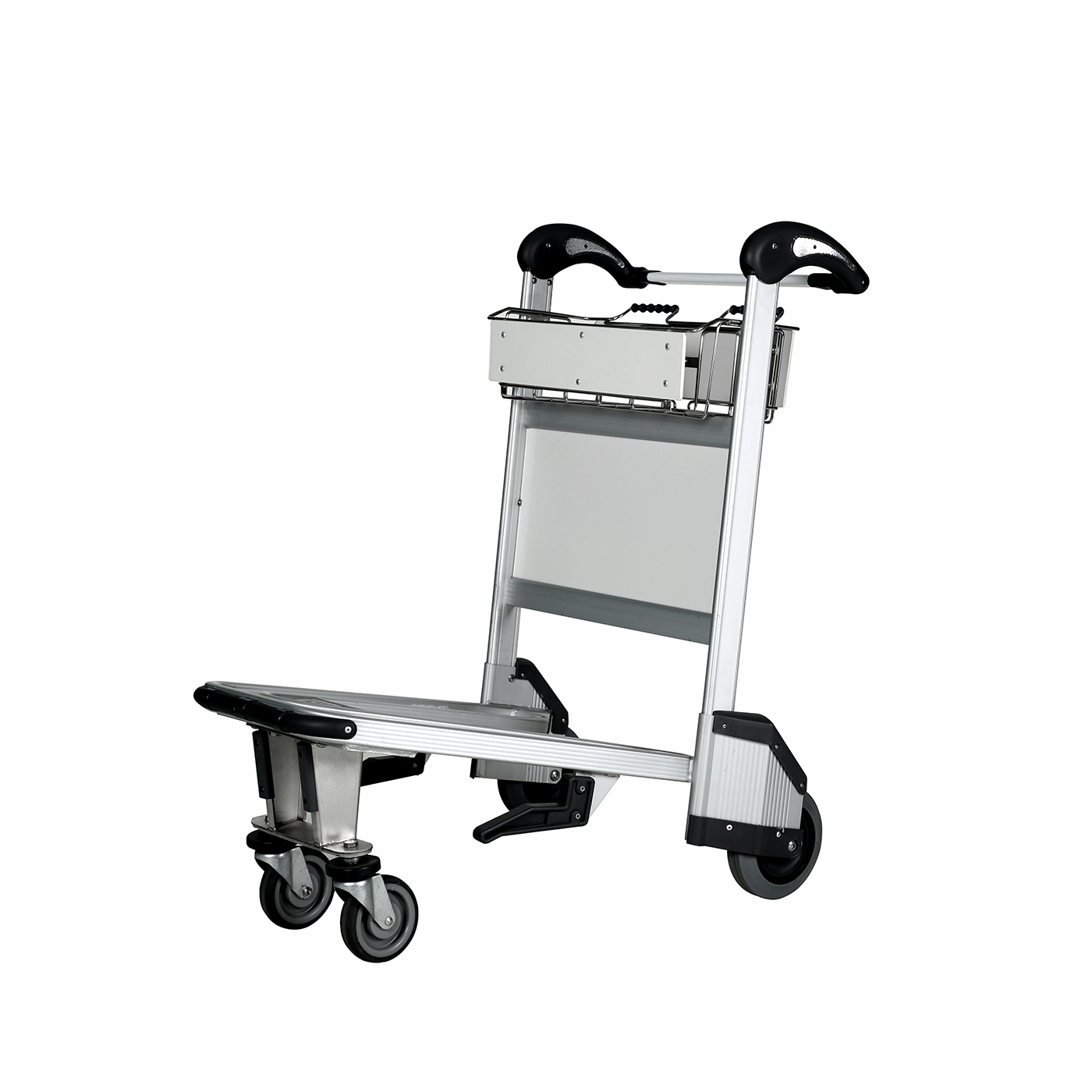 Factory Price Good Quality Waterproof Stainless Steel Airport Luggage Trolley