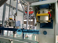 Machine à emballer d'alimentation en poudre à seau unique automatique de 20 à 50kg