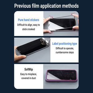 Thin Arc Edge Screen <b>Protector</b> Feels Like Bare Screen Tempered <b>Glass</b> for iPhone 17 Pro Max - Product Image 4