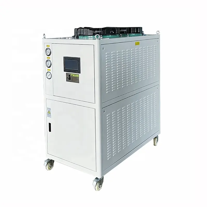 장자강 제조업체 탄산 충전 기계 용 5HP 공냉식 글리콜 워터 냉각기