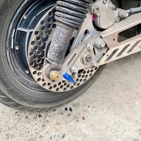 Accessoires de modification extérieure pour moto, vis de fixation de plaque d'immatriculation M6, boulon de plaque d'immatriculation